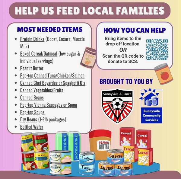 SASC Food Drive Flyer